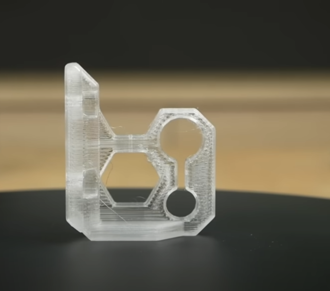 How to 3D print transparent parts