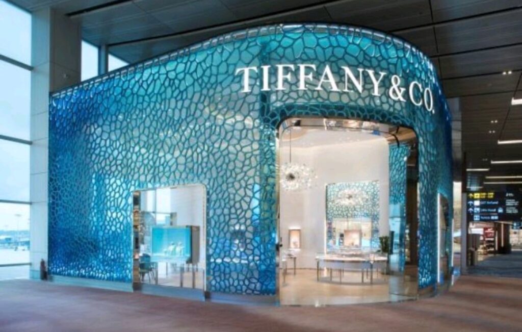 Tiffany & co 3D printed facade